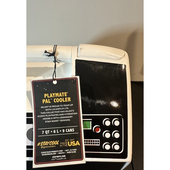 New Igloo x Star Wars Darth Vader Playmate Pal Cooler 7 Qt / 6 L / 9 Cans - Picture 3 of 10